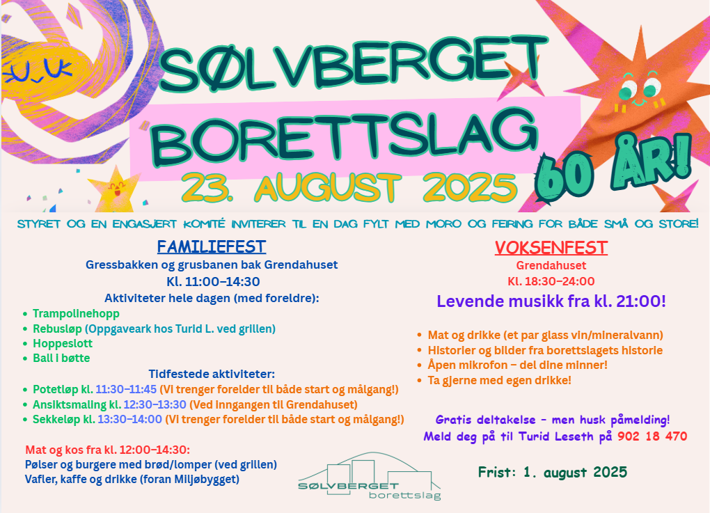 Sølvberget borettslag 60 år!